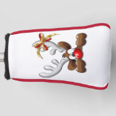 Reindeer Puzzled Funny Kerstpersonage Golfheadcover