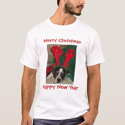 Reindeer Rio de Dog T-Shirt (Voorkant)