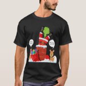 Reindeer’s Smelly Christmas Funny Cartoon T-shirt (Voorkant)