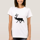 Reindeer Silhouette T-shirt (Voorkant)