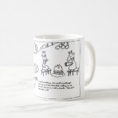 Reindeer Smores Coffee Cup Koffiemok (Voorkant rechts)
