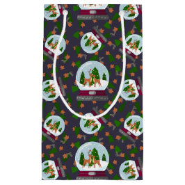 Reindeer Snow Globes Klein Cadeauzakje