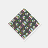 Reindeer Snow Globes Servet (Hoek)