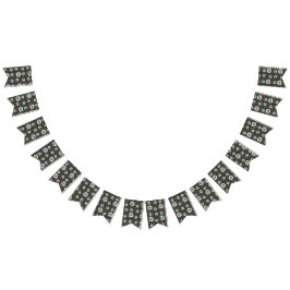 Reindeer Snow Globes Vlaggetjes