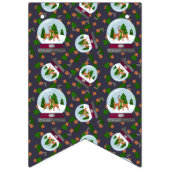 Reindeer Snow Globes Vlaggetjes (Derde vlag)