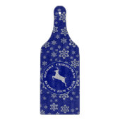 Reindeer Snowflake Christmas Snijplank (Voorkant)