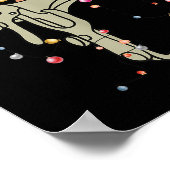 Reindeer Speculum Nurse Funny Christmas Obgyn Nurs Poster (Hoek)