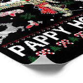 Reindeer Speculum Obgyn Nurse Ugly Christmas Obste Poster (Hoek)