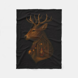 Reindeer Stal Gnome Kerst Dekens 