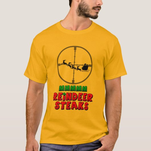 Reindeer Steaks T-shirt (Voorkant)