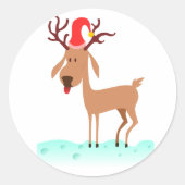 Reindeer Sticker (Voorkant)