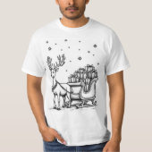 Reindeer T-Shirt  (Voorkant)