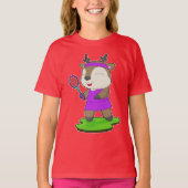 Reindeer Tennis Tennis racket T-shirt (Voorkant)