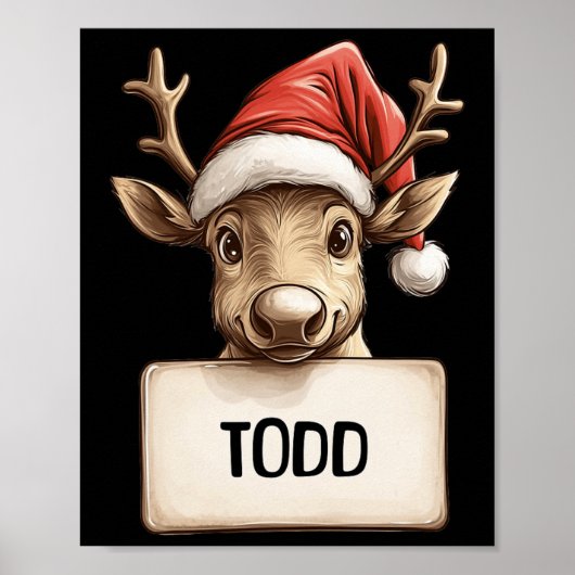 Reindeer Todd Poster (Voorkant)
