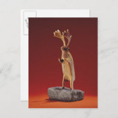 Reindeer, van Cape Dorset Briefkaart (Voorkant / Achterkant)