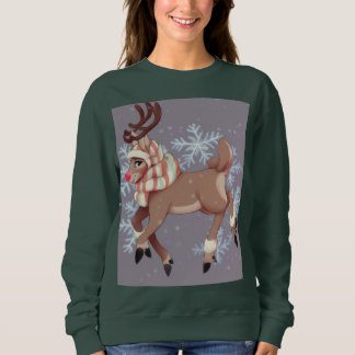 Reindeer vrouwen sweatshirt