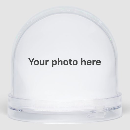 Reindeer with Christmas lights in the snow Sneeuwbol (Achterkant)