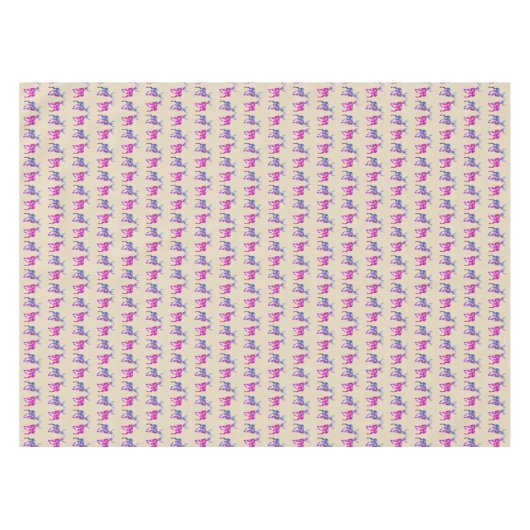 Reindeers Christmas Art  Tafelkleed (Voorkant (Horizontaal))