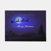 Reindeerstaart van de kerstman deurmat (Voorkant)