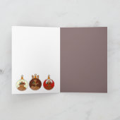 Reindeery Christmas Kaart (Binnen)