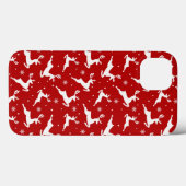 Reindeffectachtergrond naadloos patroon Case-Mate iPhone case (Achterkant (horizontaal))