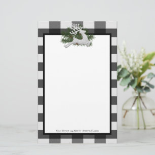 Reindeffer Buffalo Gepersonaliseerde schrijfbenodi Briefpapier