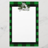 Reindeffer Buffalo Gepersonaliseerde schrijfbenodi Briefpapier (Achterkant)