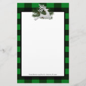 Reindeffer Buffalo Gepersonaliseerde schrijfbenodi Briefpapier (Voorkant)