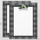 Reindeffer Buffalo Pset Stationery (Voorkant / Achterkant)