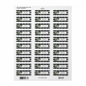 Reindeffer Buffalo-speldenlabel Etiket (Full Sheet)