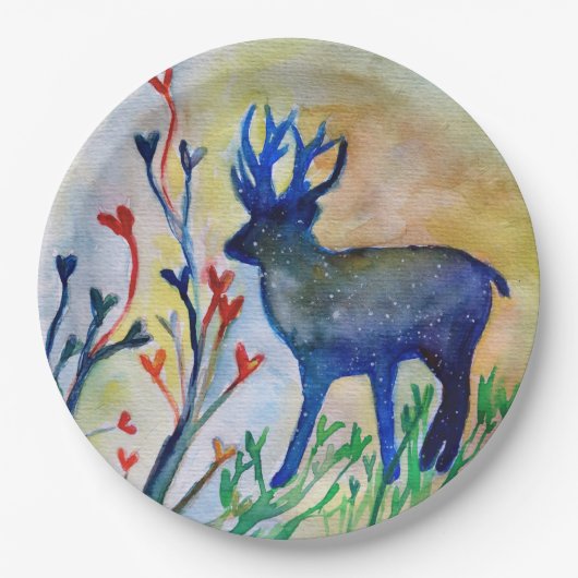 Reindeharten Liefde Aangepast papier Bord 9 in (Voorkant)