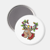 Reindekerslichten Magneet (Voorkant / Achterkant)