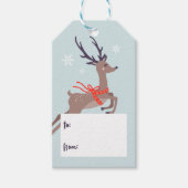 Reindekerst Cadeaulabel (Voorkant)