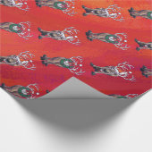 Reindekerst Cadeaupapier (Hoek)