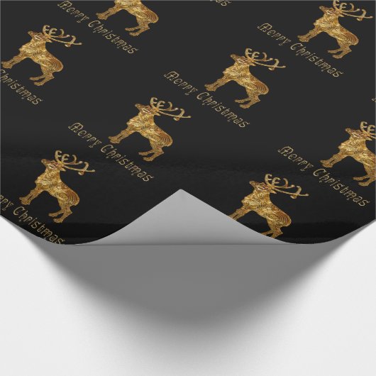 Reindekerst Cadeaupapier (Hoek)