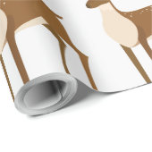 Reindekerst Cadeaupapier (Rol Hoek)