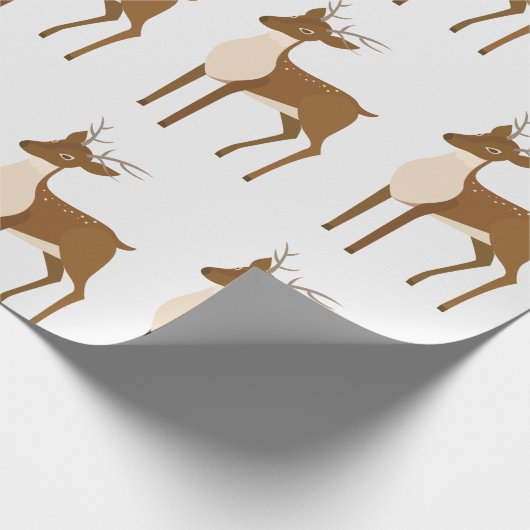Reindekerst Cadeaupapier (Hoek)