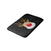 Reindekerst Deer Rudolf Badmat (Gekanteld)