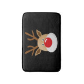 Reindekerst Deer Rudolf Badmat (Voorkant Verticaal)