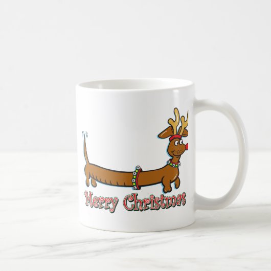 Reindekerst Doxie Koffiemok (Rechts)