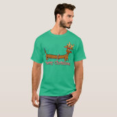 Reindekerst Doxie T-shirt (Voorkant volledig)