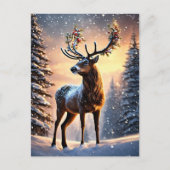 Reindekerst Feestdagenkaart (Voorkant)