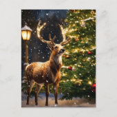 Reindekerst Feestdagenkaart (Voorkant)