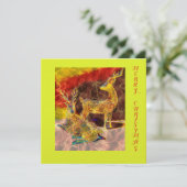 Reindekerst Feestdagenkaart (Staand voorkant)