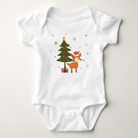 Reindekerst ~ Holiday Romper (Voorkant)