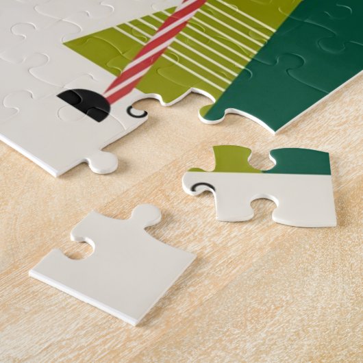 Reindekerst Legpuzzel (Zijkant)