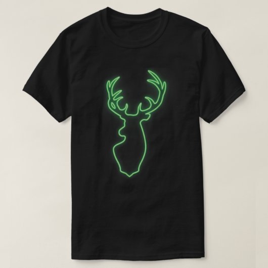 Reindekerst Light Xmas Animal Deer Wi van de parti T-shirt (Design voorkant)