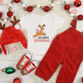 Reindekerst mijn eerste Kerstmis Romper