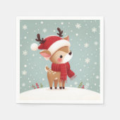 Reindekerst Servet (Voorkant)