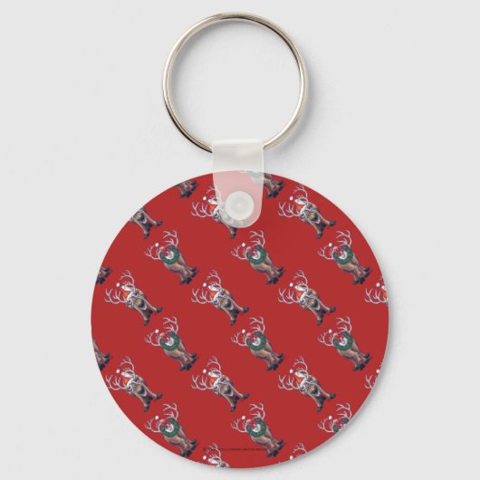 Reindekerst Sleutelhanger (Voorkant)